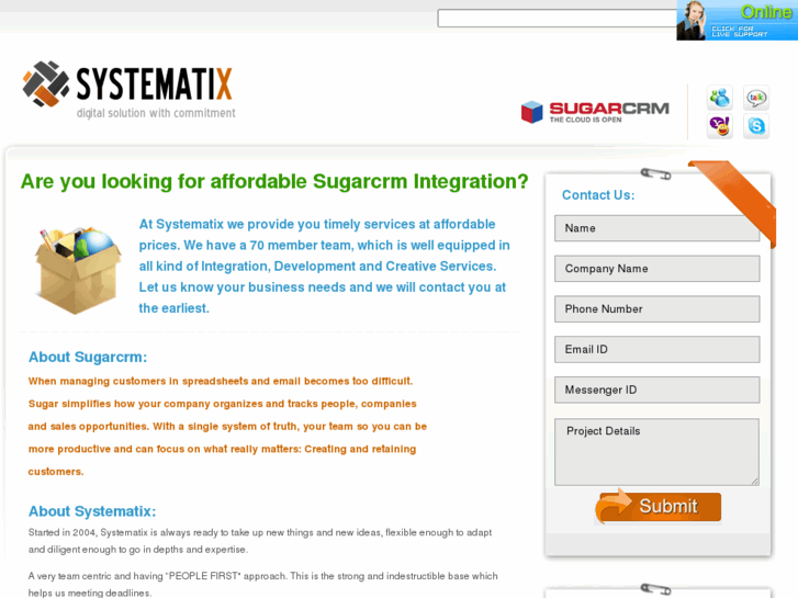 www.sugarcrm-systematix.com