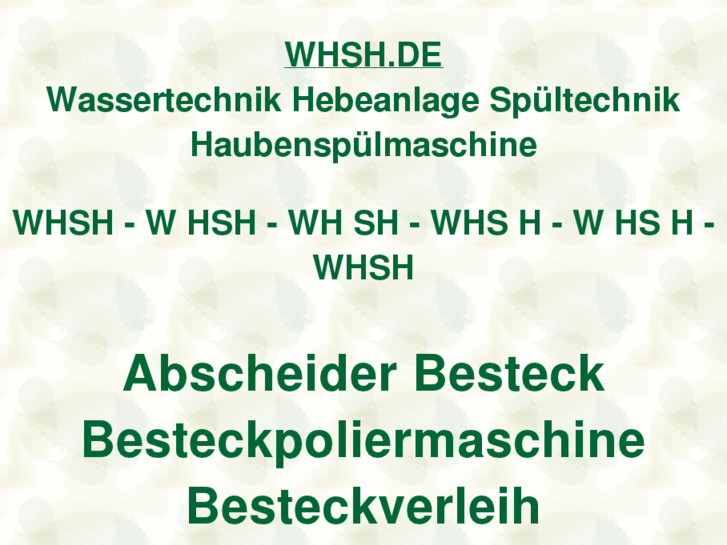 www.whsh.de