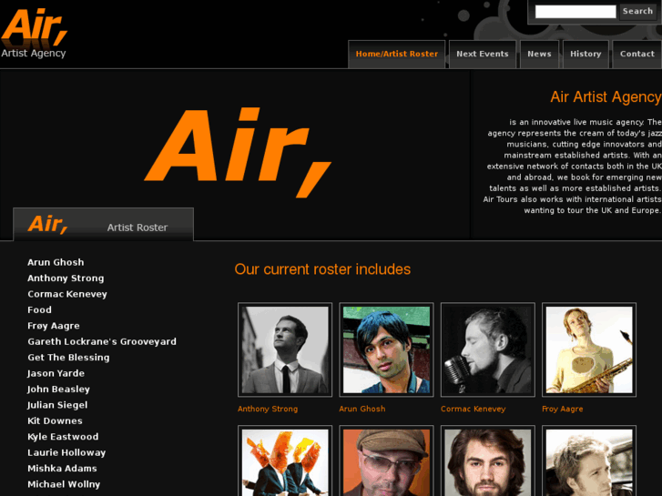 www.airartistagency.com