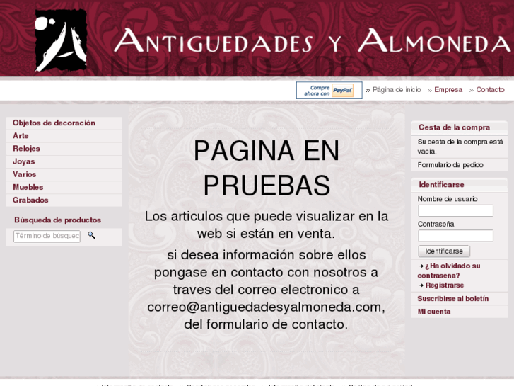 www.antiguedadesyalmoneda.com