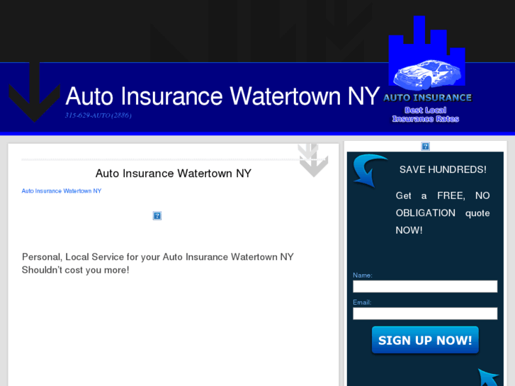 www.autoinsurancewatertownny.com