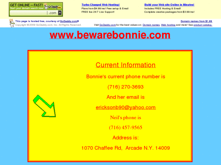 www.bewarebonnie.com