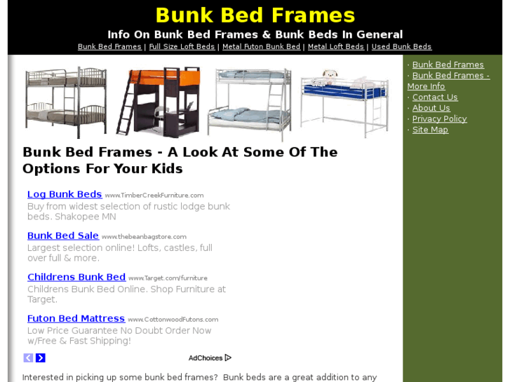 www.bunkbedframes.org