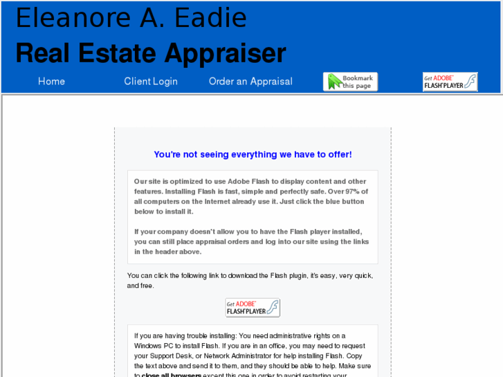 www.eadieappraisals.com