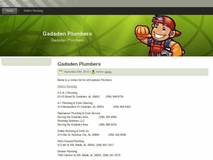 www.gadsdenplumbers.com