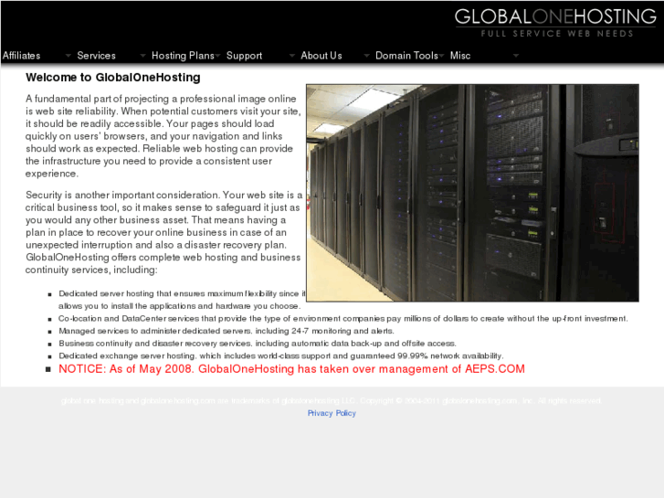 www.globalonehosting.com