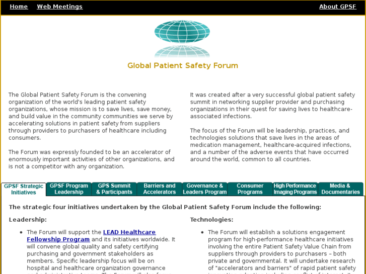 www.globalpatientsafetyforum.com