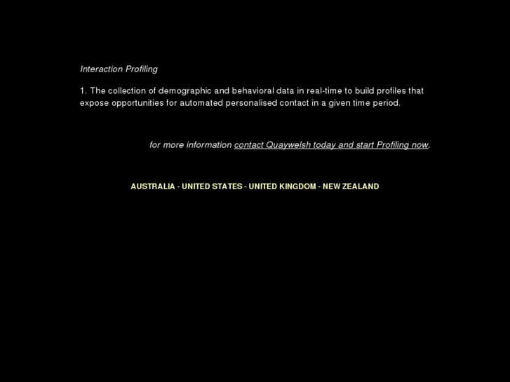 www.interactionprofiling.com