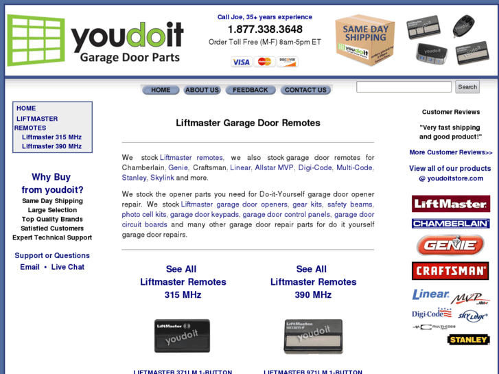 www.liftmasterremotes.com