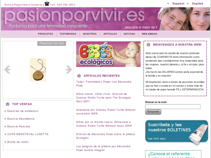 www.pasionporvivir.es