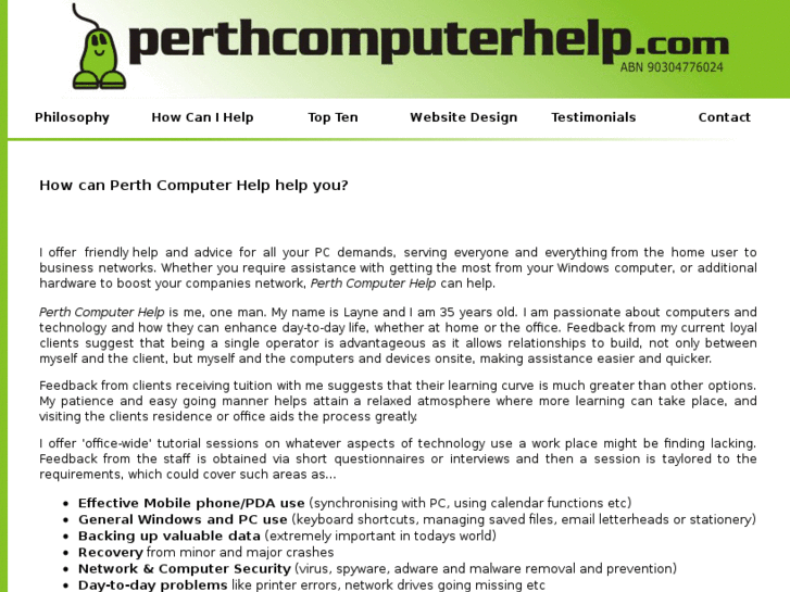 www.perthcomputerhelp.com