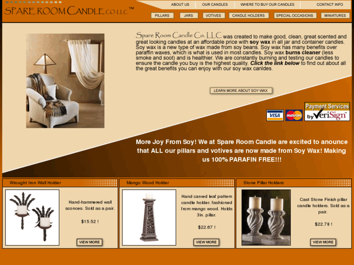www.spareroomcandleco.com