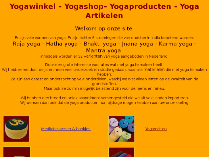 www.yogawebshop.nl