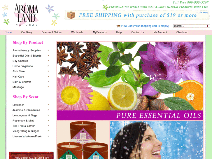 www.aromaland.net