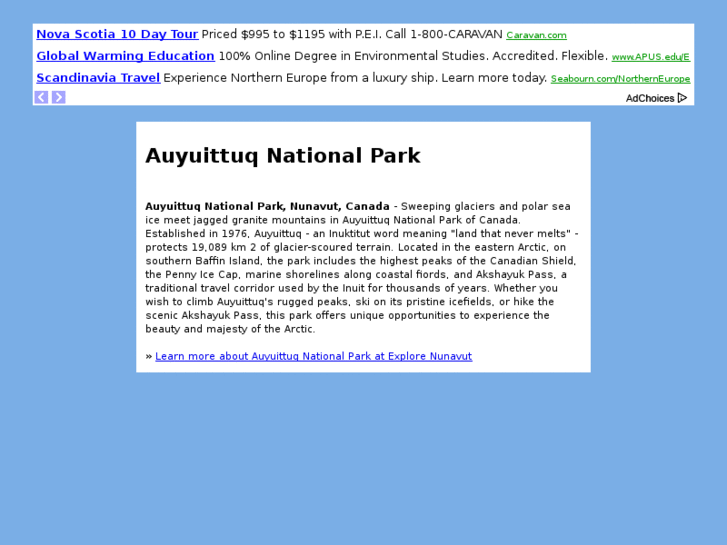 www.auyuittuqnationalpark.com