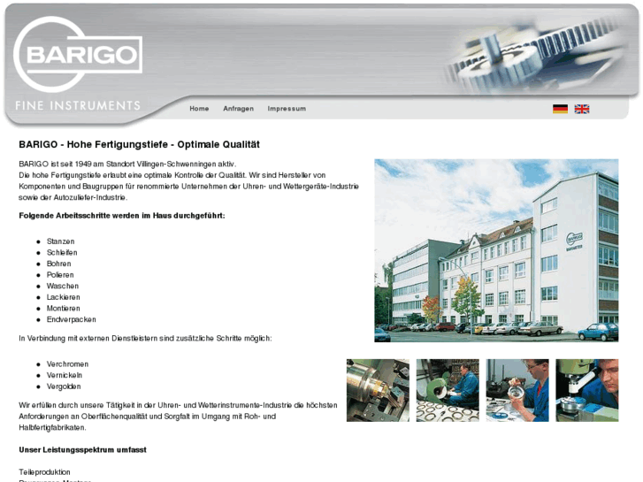 www.barigo-manufacturing.com