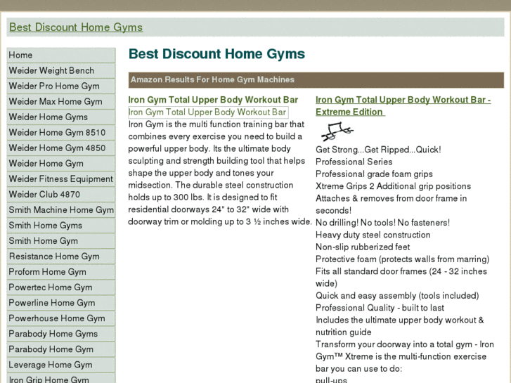 www.bestdiscounthomegyms.com