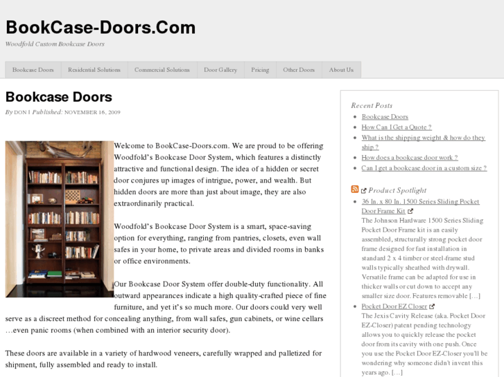 www.bookcase-doors.com