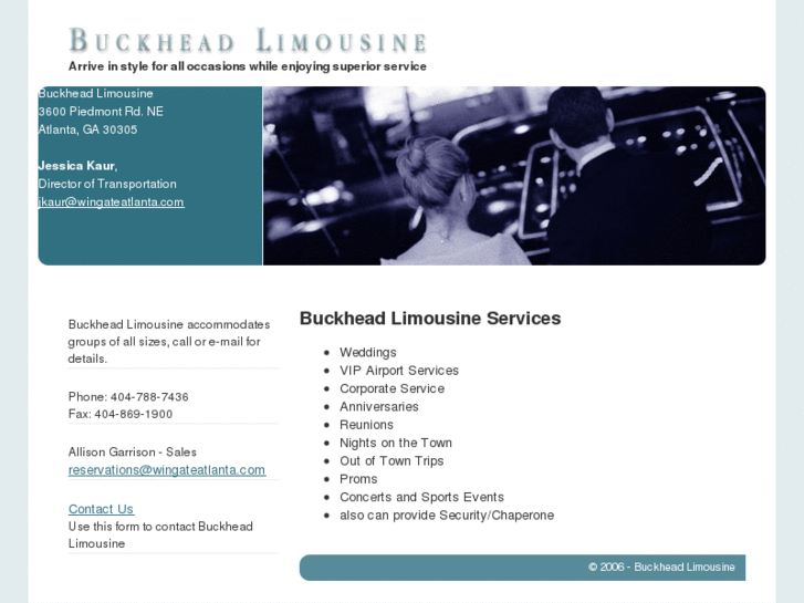 www.buckheadlimousine.com