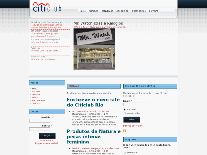 www.citiclubrio.com