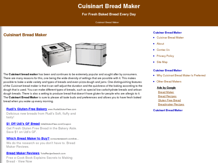 www.cuisinartbreadmaker.org