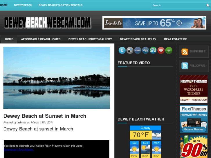 www.deweybeachwebcam.com