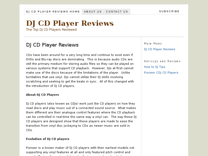 www.djcdplayerreviews.com