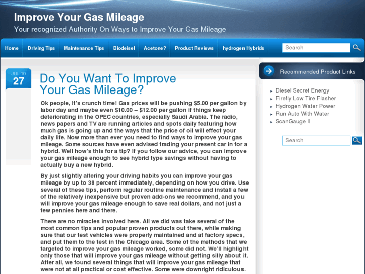 www.improveyourgasmileage.com