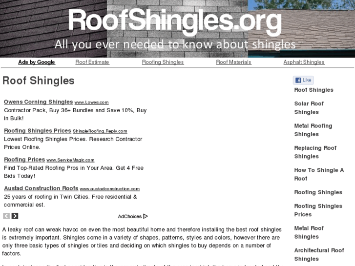 www.roofshingles.org