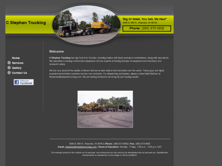 www.stephantrucking.com