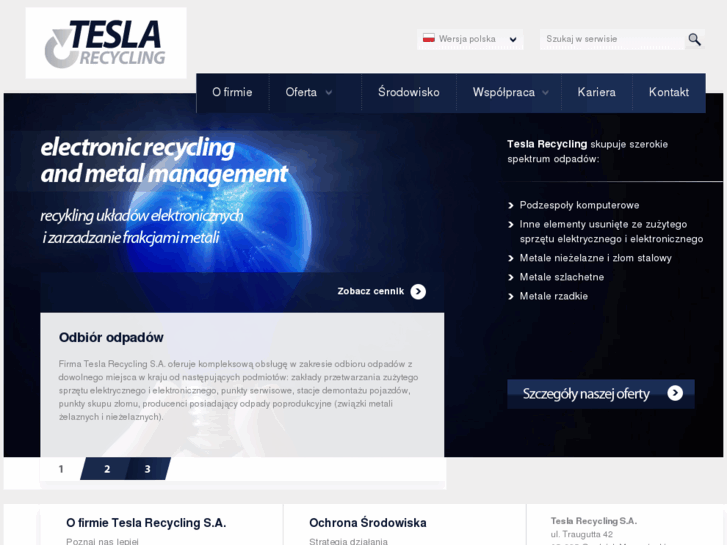 www.teslarecycling.biz