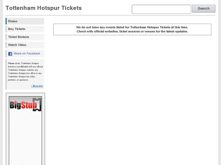 www.tottenhamhotspurtickets.net