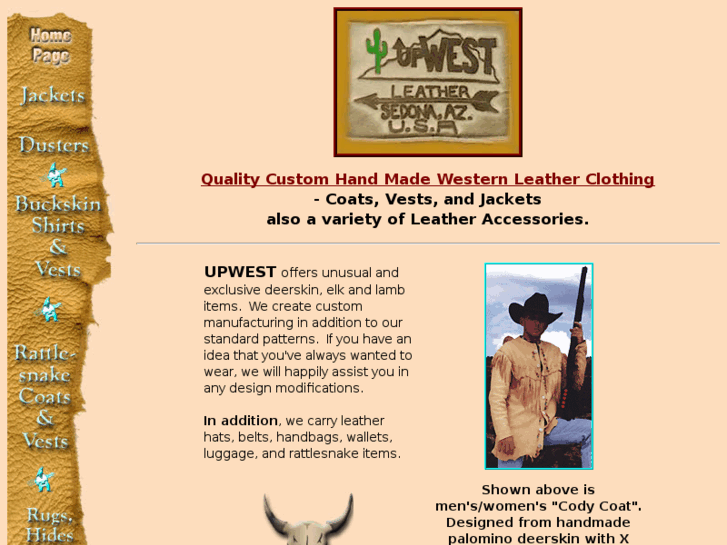 www.upwestleather.com