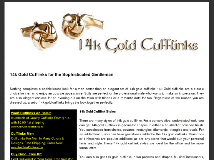 www.14kgoldcufflinks.com