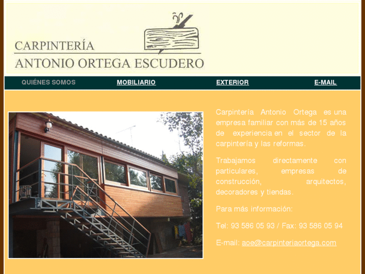 www.carpinteriaortega.com