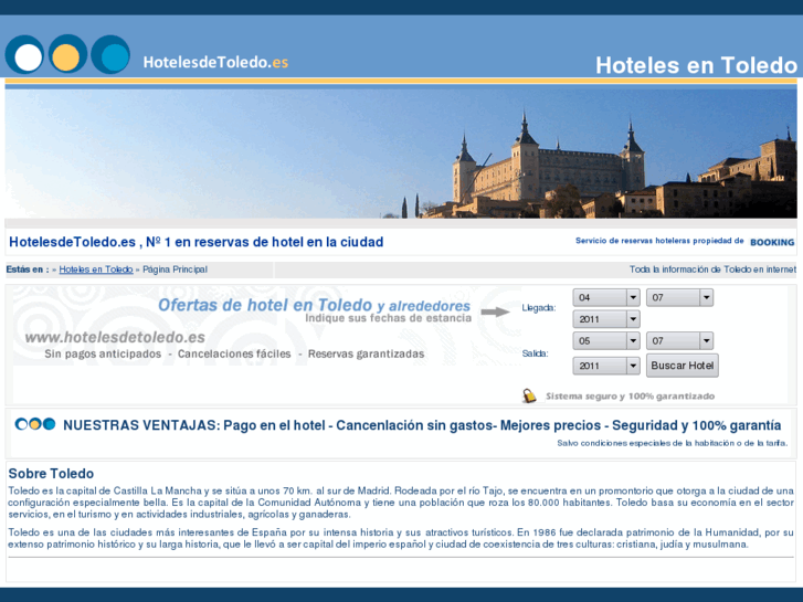 www.hotelesdetoledo.es