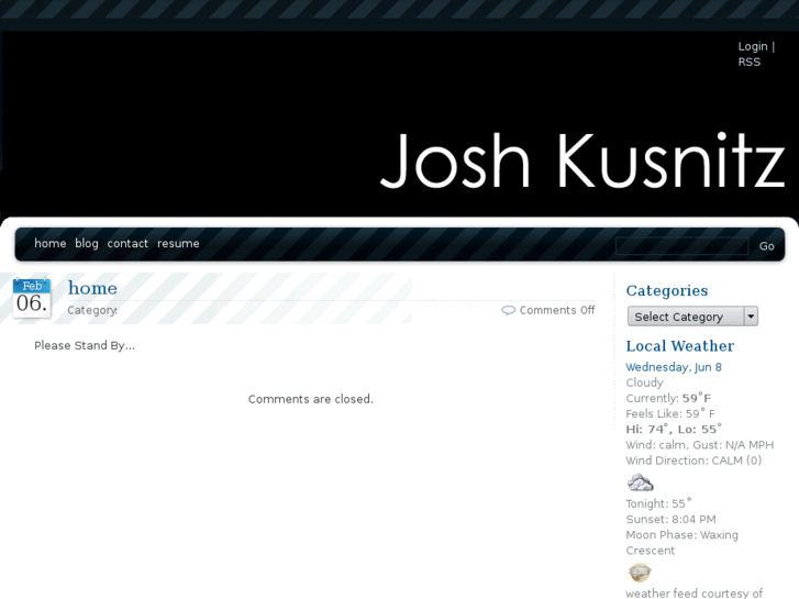 www.joshkusnitz.com