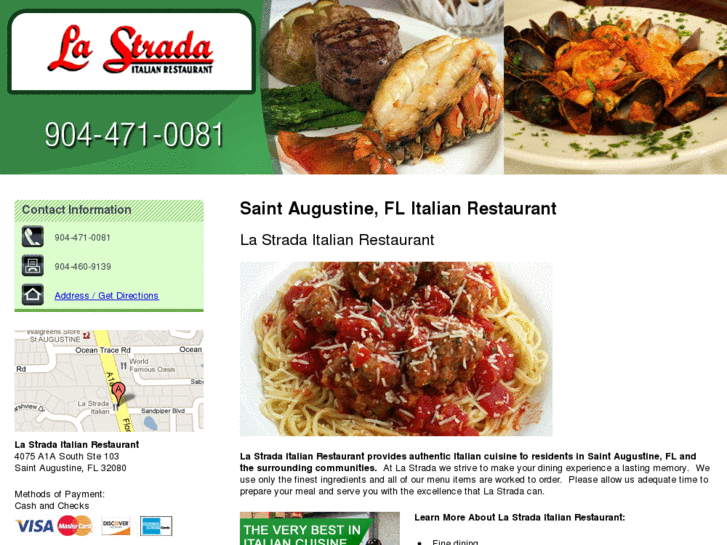 www.lastradaitalianrestaurant.com