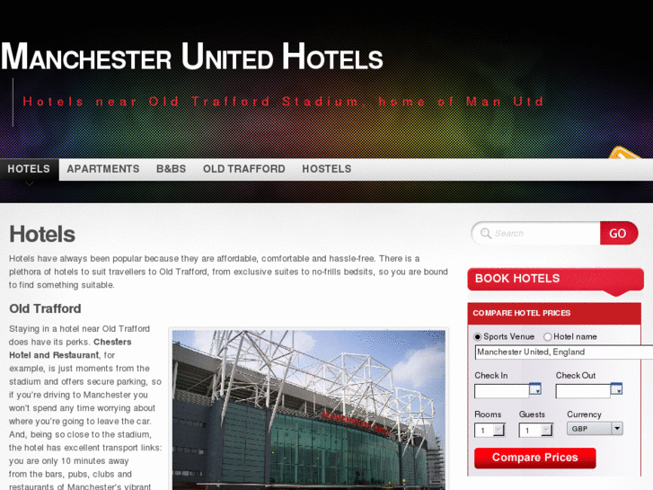 www.manchesterunitedhotels.com