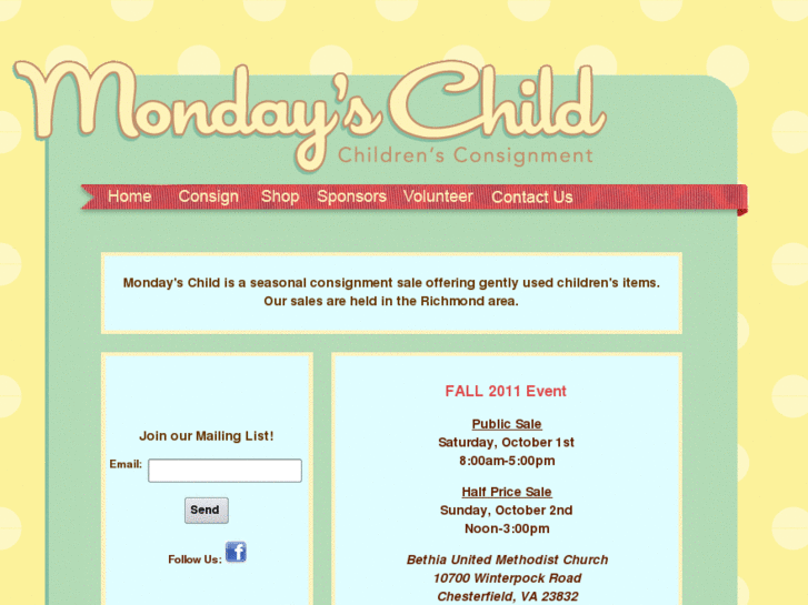 www.mondayschildconsignment.com