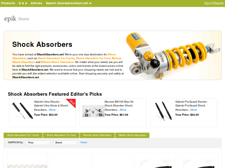 www.shockabsorbers.net