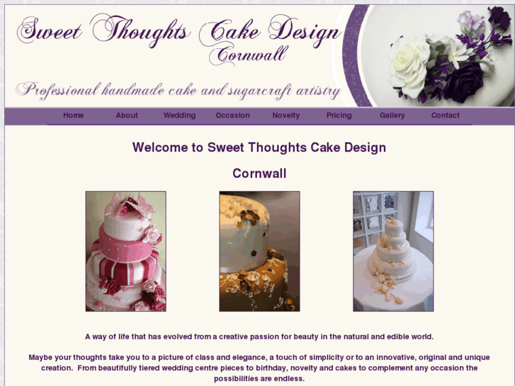 www.sweetthoughtcakes.com