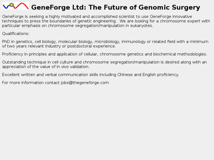 www.thegeneforge.com