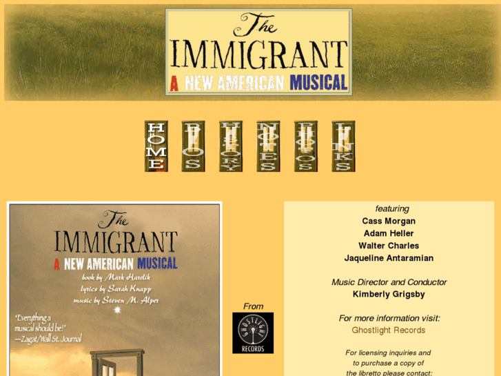 www.theimmigrantmusical.com