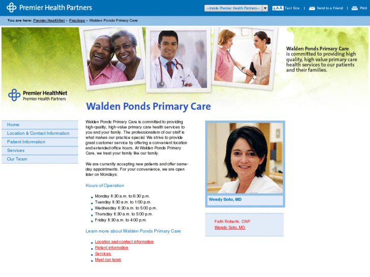 www.waldenpondsprimarycare.com