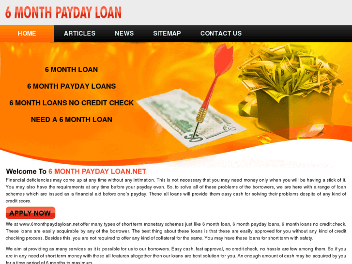 www.6monthpaydayloan.net