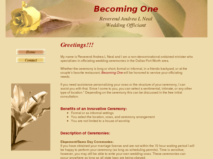 www.becomingoneweddings.com