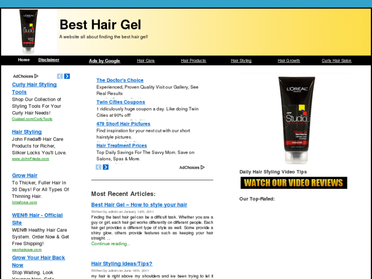 www.besthairgel.net