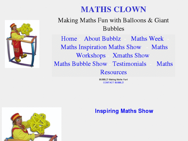 www.bubblztheclown.com