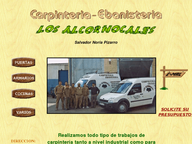 www.carpinterialosalcornocales.es